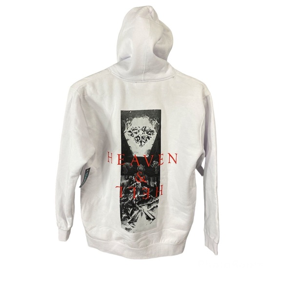 Diamond Supply Co Heaven and Hell Hoodie S L All New OG 2 Blk/ wht/ gold sweater - Picture 2 of 13